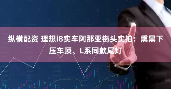 纵横配资 理想i8实车阿那亚街头实拍：熏黑下压车顶、L系同款尾灯
